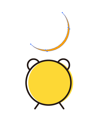 使用AI设计出简洁MBE小闹钟图标具体操作方法