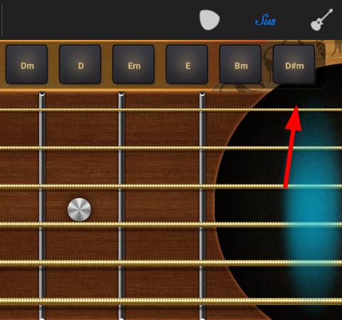 随身乐队怎么设置d#m 随身乐队d#m和弦设置教程