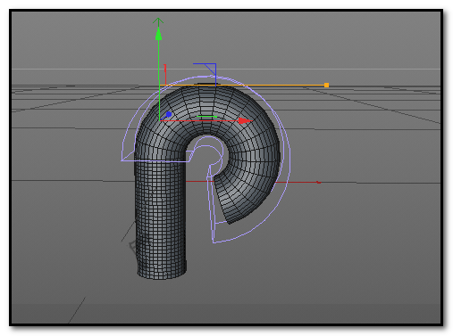 使用C4D建模弯曲管道模型具体操作方法
