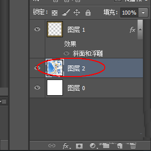 photoshop中设计木制相框具体操作方法