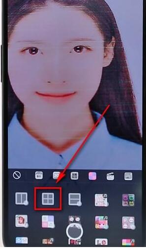 使用faceu激萌进行拼图操作流程