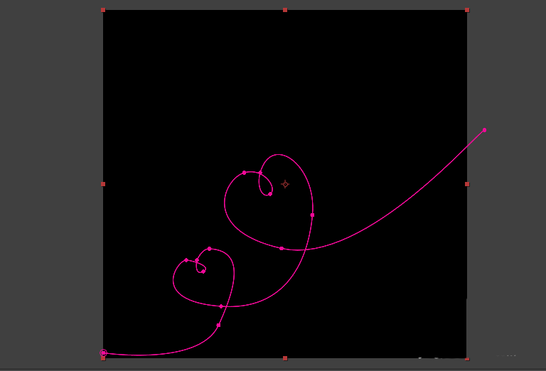 使用AE制作出飞机心形路径飞行动画具体操作流程