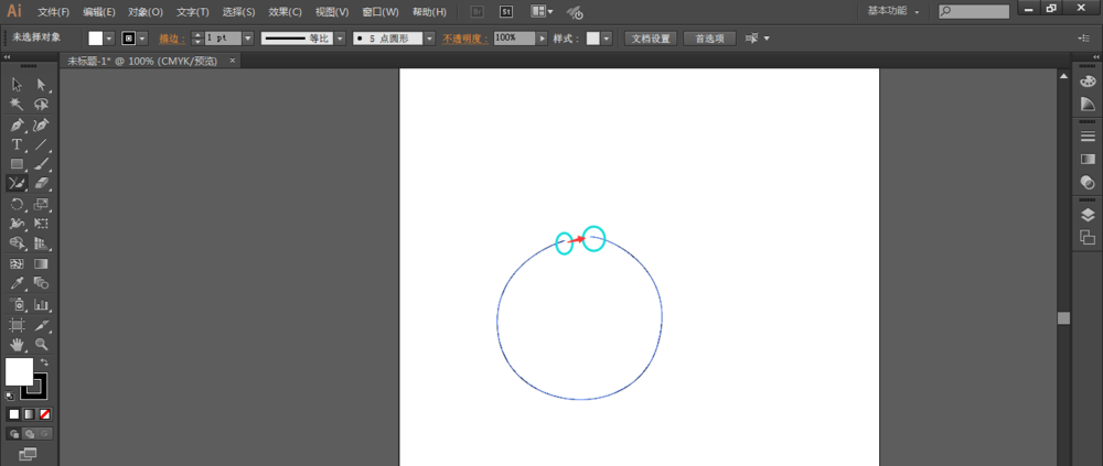 使用ai将断开两个锚点连起来具体操作方法