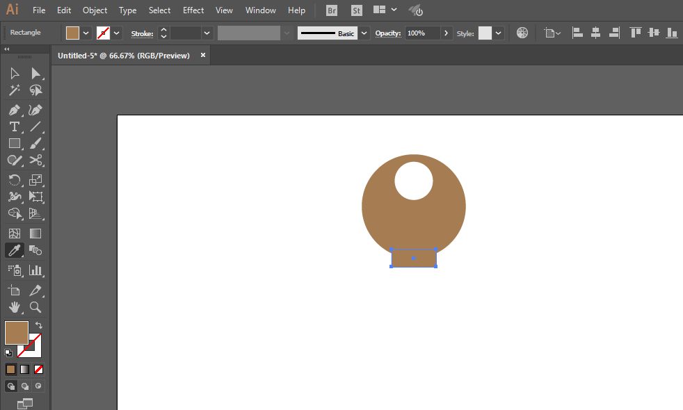 使用ai绘画出普通钥匙图标的具体流程讲述