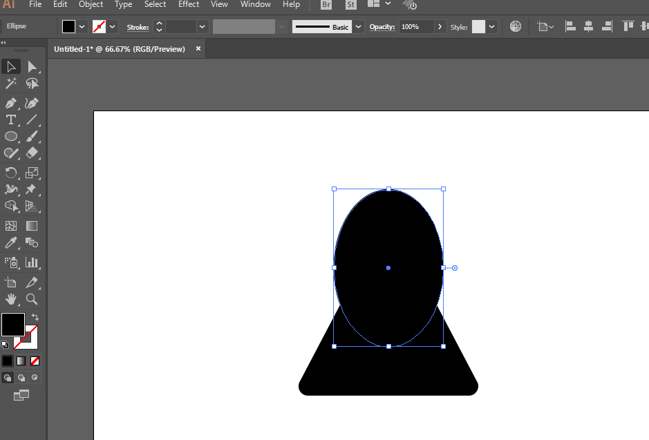 使用ai设计矢量黑客图标的具体操作步骤