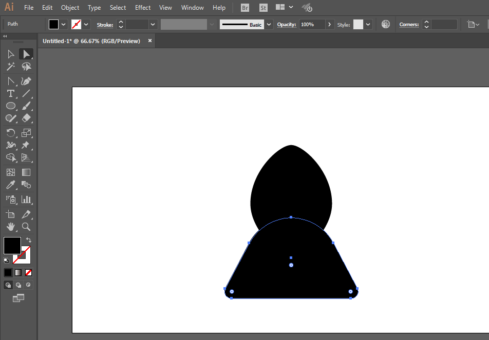 使用ai设计矢量黑客图标的具体操作步骤