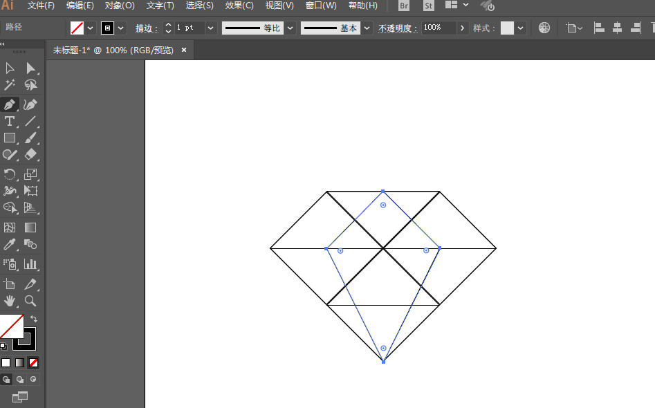 如何使用ai绘画出红钻石 具体操作方法
