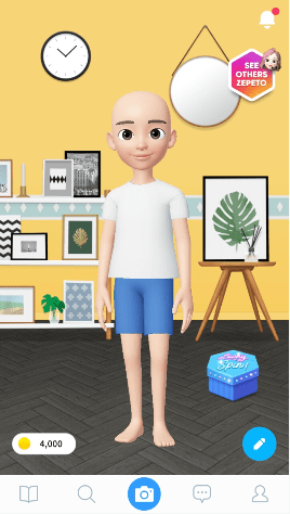 崽崽zepeto中更换背景具体流程讲述