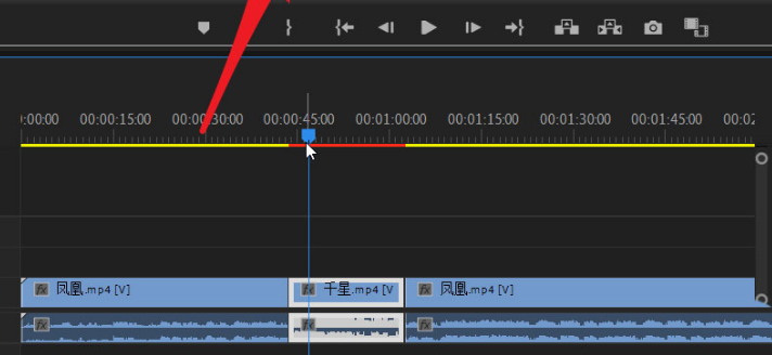 pr时间轴视频切换技巧分享