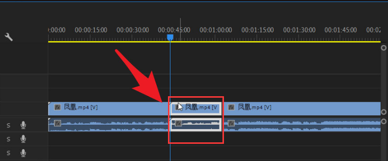 pr时间轴视频切换技巧分享