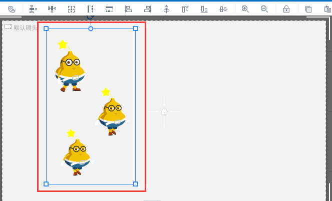 万彩录屏大师中设置组件间垂直或者水平间距相等的方法