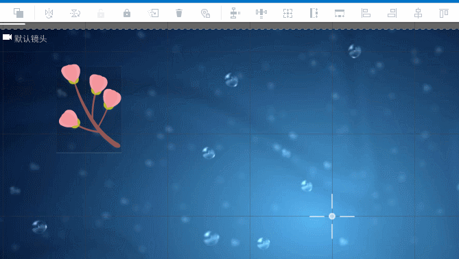 在万彩录屏大师中水平翻转垂直翻转元素对象的方法