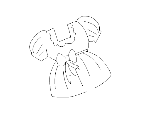 使用flash手绘公主裙的具体操作流程