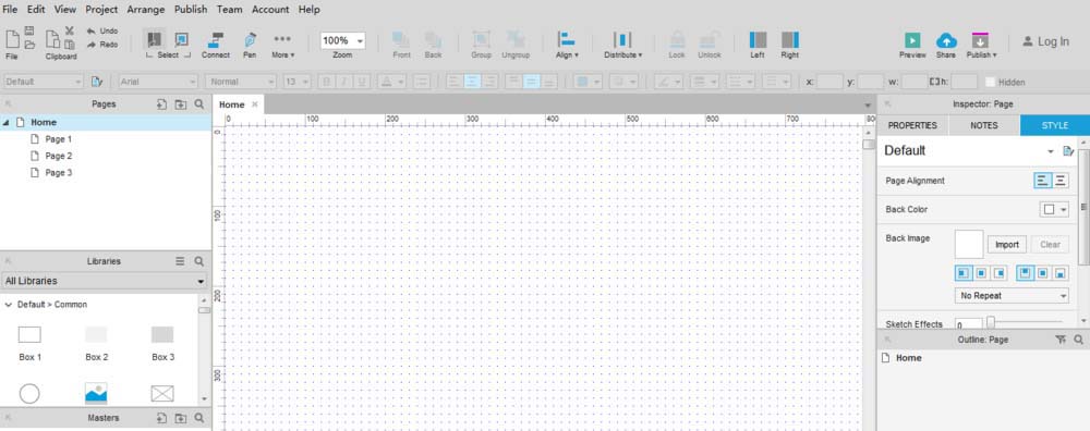 Axure RP8将RP文件导入具体操作方法
