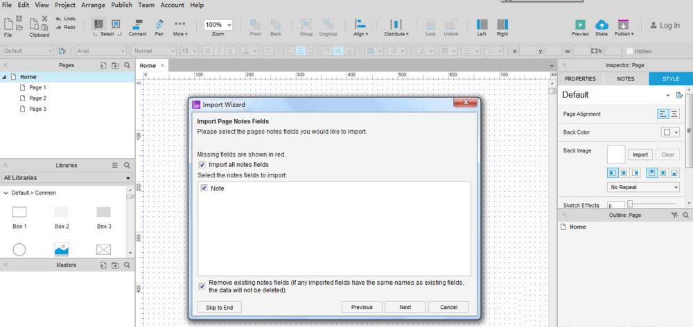 Axure RP8将RP文件导入具体操作方法