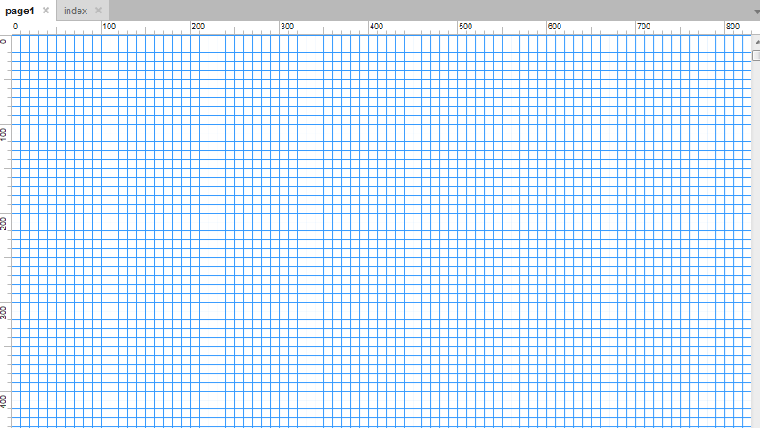 Axure RP 8中如何显示网格 具体操作方法