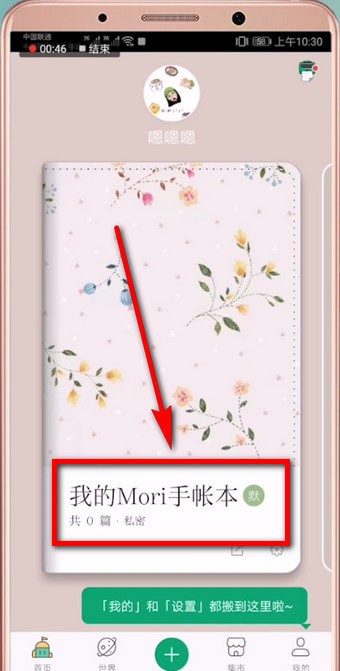 Mori手帐中怎么去除水印 详细操作流程介绍