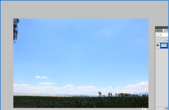 使用PS制作出浮动云彩gif动画具体操作流程