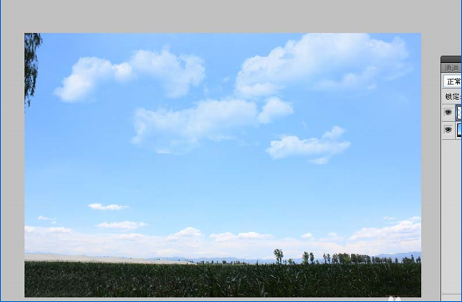 使用PS制作出浮动云彩gif动画具体操作流程