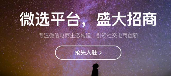 微选招商入口怎么进 微选官方网址是多少在哪里
