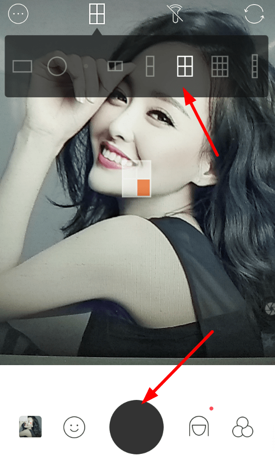 B612咔叽怎么四连拍 B612咔叽连拍设置教程
