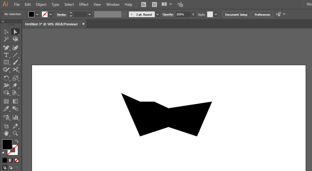 使用ai软件制作出舞会面具图标的详细操作流程