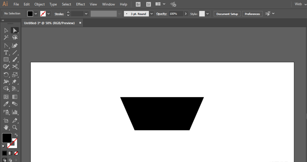 使用ai软件制作出舞会面具图标的详细操作流程