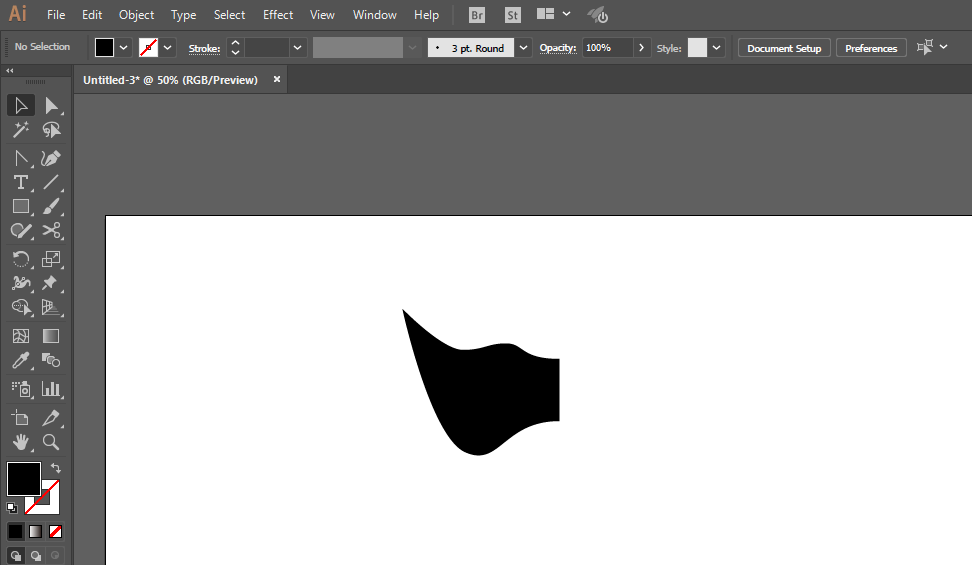 使用ai软件制作出舞会面具图标的详细操作流程