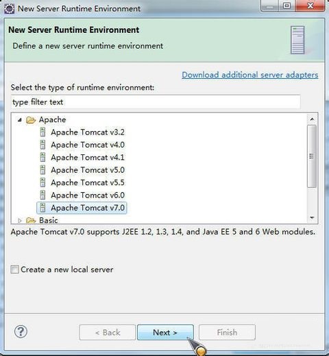 eclipse配置tomcat的具体操作步骤