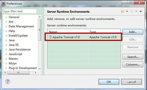 eclipse配置tomcat的具体操作步骤