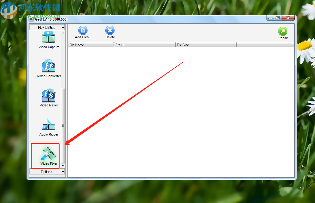 使用GetFLV Pro修复flv视频的方法步骤
