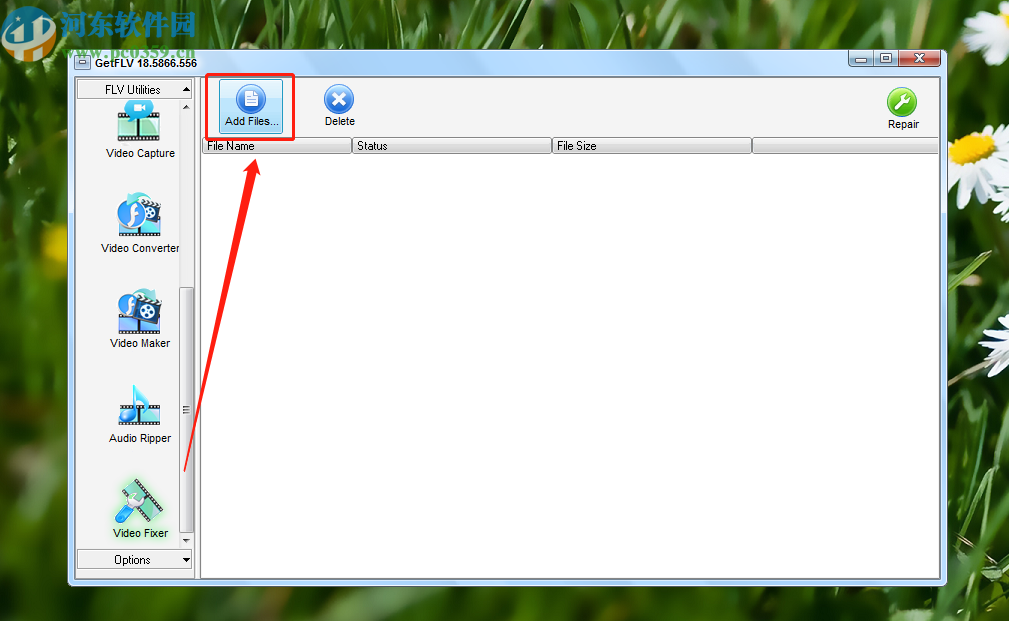 使用GetFLV Pro修复flv视频的方法步骤