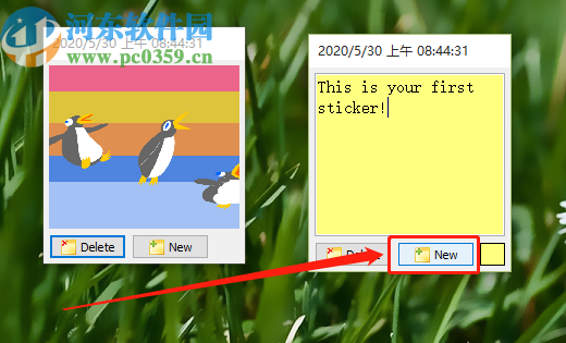 VovSoft Sticky Notes更改便签颜色的方法步骤