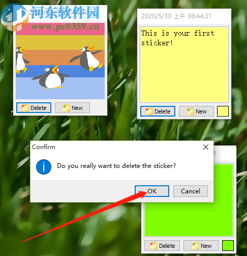 VovSoft Sticky Notes更改便签颜色的方法步骤