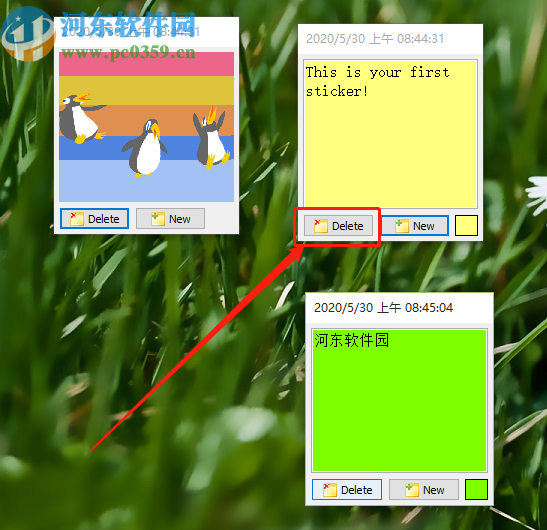 VovSoft Sticky Notes更改便签颜色的方法步骤