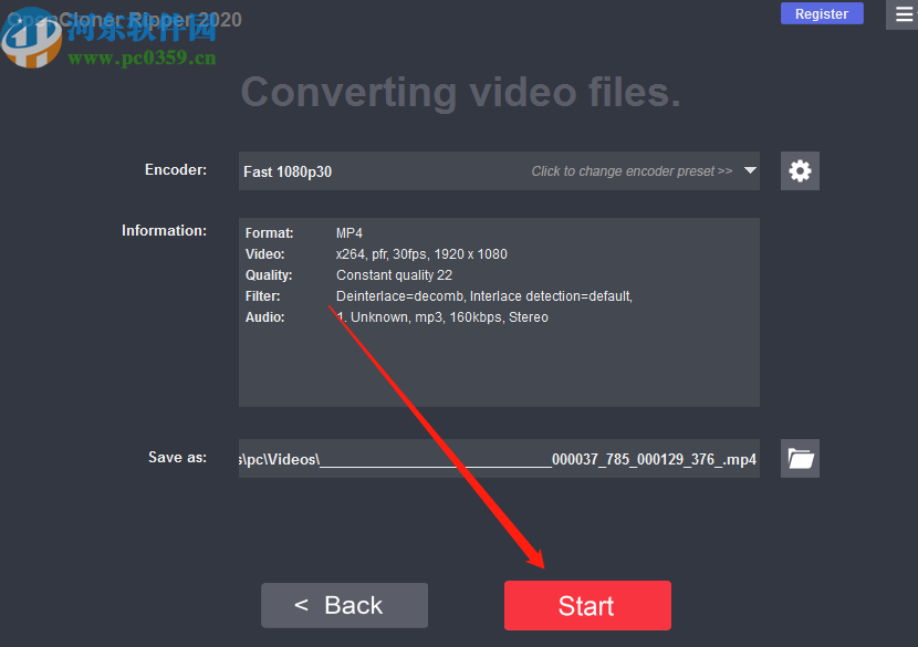 OpenCloner Ripper设置音频编码格式的方法