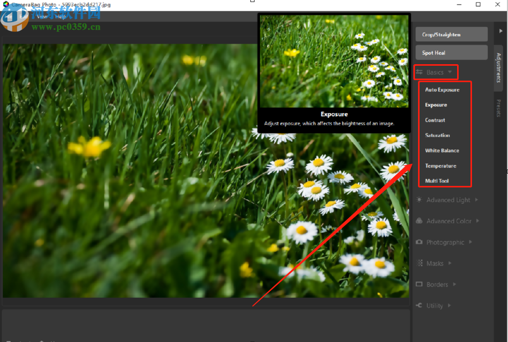 CameraBag Photo给图片添加特效的方法