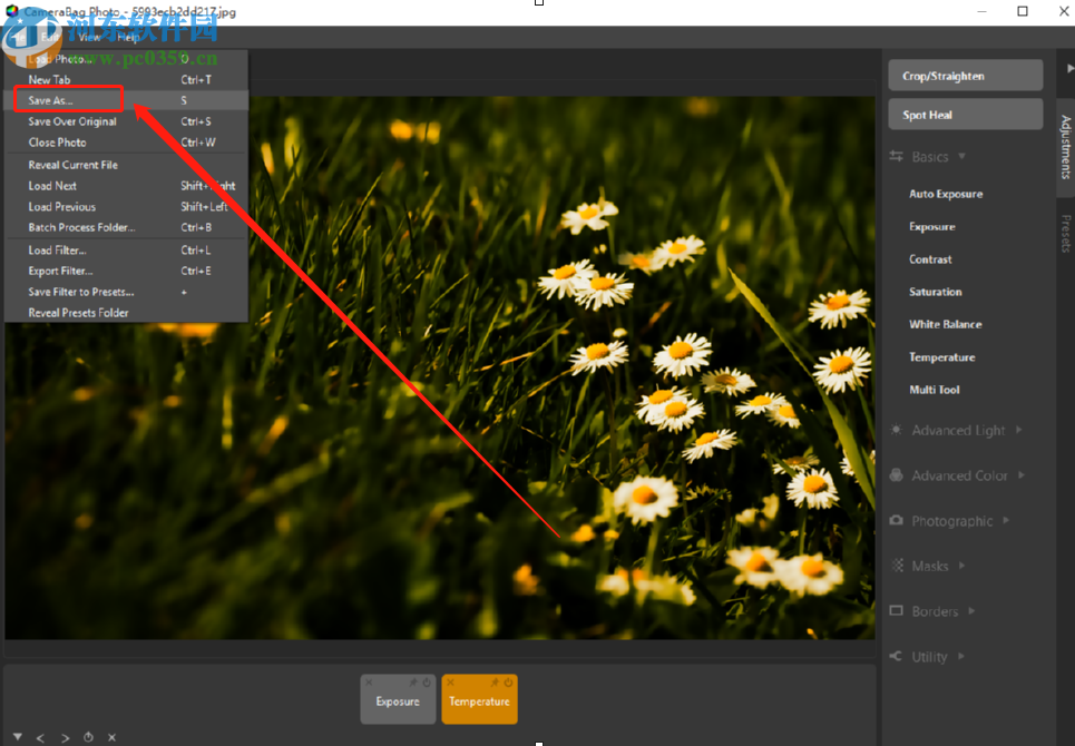 CameraBag Photo给图片添加特效的方法