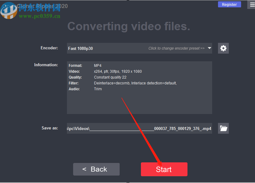OpenCloner Ripper剪切视频文件的方法