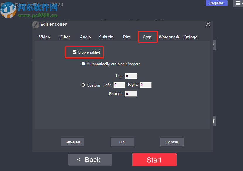 OpenCloner Ripper裁剪视频文件的方法