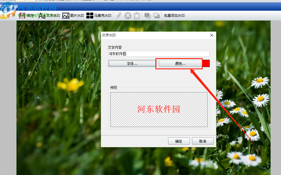 神奇图像处理软件给图片添加水印的操作方法