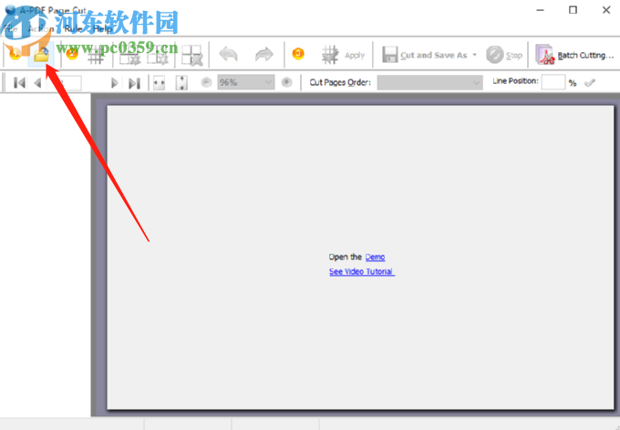 使用A-PDF Page Cut切割PDF文件的方法步骤
