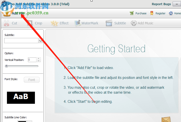 利用idoo Add Subtitles to Video给视频添加字幕的方法