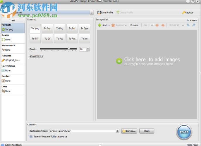AnyPic Image Converter批量重命名图片的操作方法