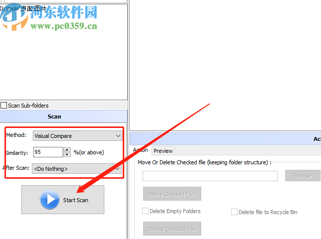 Boxoft Duplicate Image Finder扫描删除重复图片的方法步骤