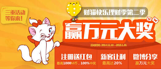 财猫理财什么是M币？什么是喵券？