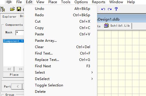protel99se快捷键大全