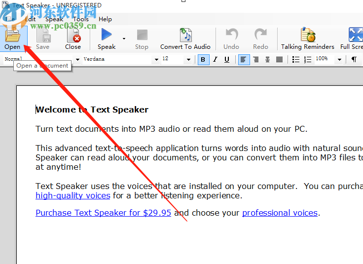 Text Speaker将文本内容转换成音频文件的方法