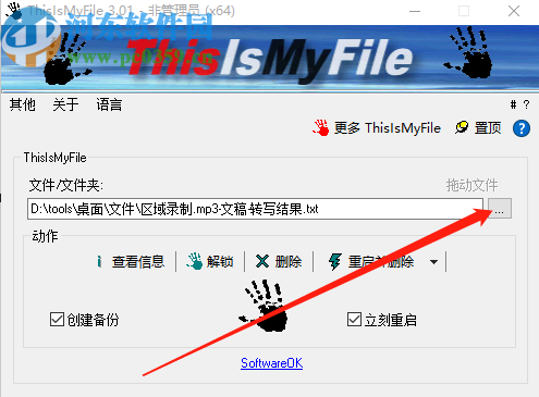 ThisIsMyFile解锁电脑文件的方法步骤