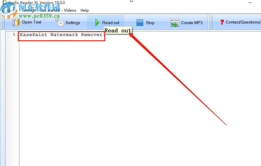 Audio Reader XL将文本转换成语音文件的方法